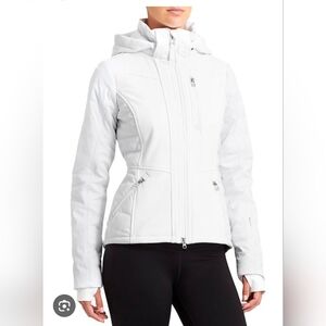 Athleta Women's Boulder Ski Jacket - White